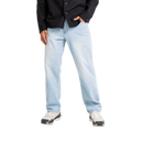 Reell Solid Light Blue Stone 2 – straight fit denim in light blue stone wassing met 5-pocket design en subtiele branding