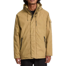 Volcom Stoke Stone II 10K Jacket Ermine – waterdicht winterjack in Ermine bruin met capuchon, voering en subtiele Volcom-branding