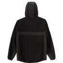 Dark Seas Advanced Hoodie zwart fleece hoodie met borst- en rugprint