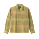 Dark Seas Blanton Flannel – langemouw flannel shirt met ruitpatroon en Dark Seas branding