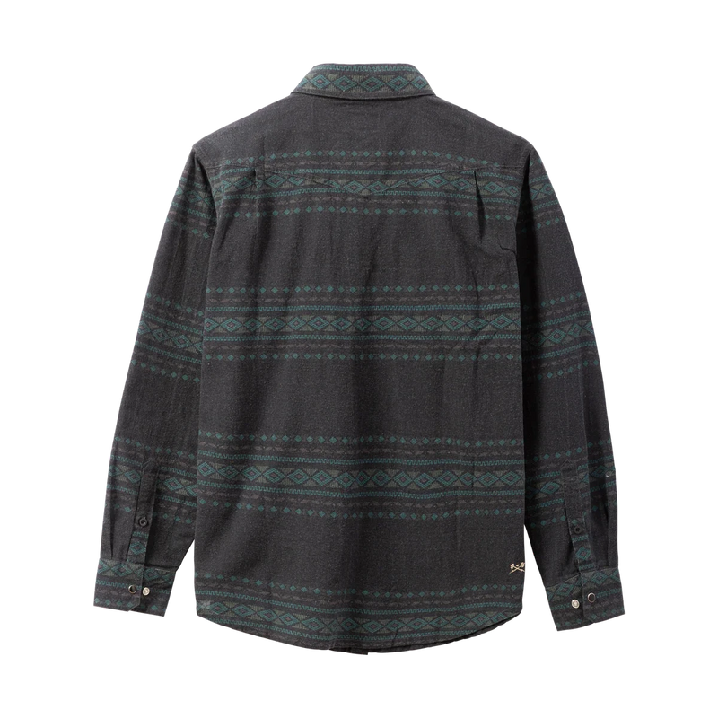 Dark Seas Austin Wovens geruit flanellen overhemd met button-up sluiting en borstzakje