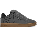 Etnies Fader Dark Grey Black skateschoen met stevige cupsole en donkergrijs zwart bovenwerk.