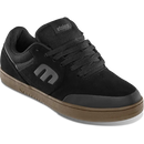 Zwarte Etnies Marana Black Charcoal Gum skate shoe met duurzame toe cap