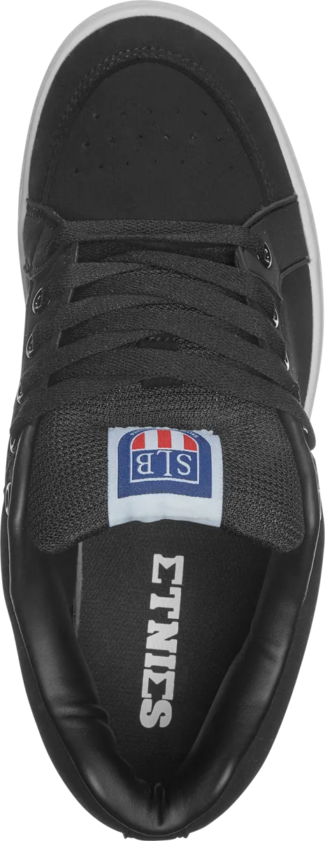 Etnies Sal 23 Black – zwarte suède skateschoen met vulcanized zool en retro design