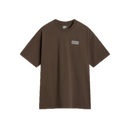 Vans Earthbound Loose Fit SS Coal Brown – bruin loose fit T-shirt van duurzaam katoen met subtiele Vans-graphic