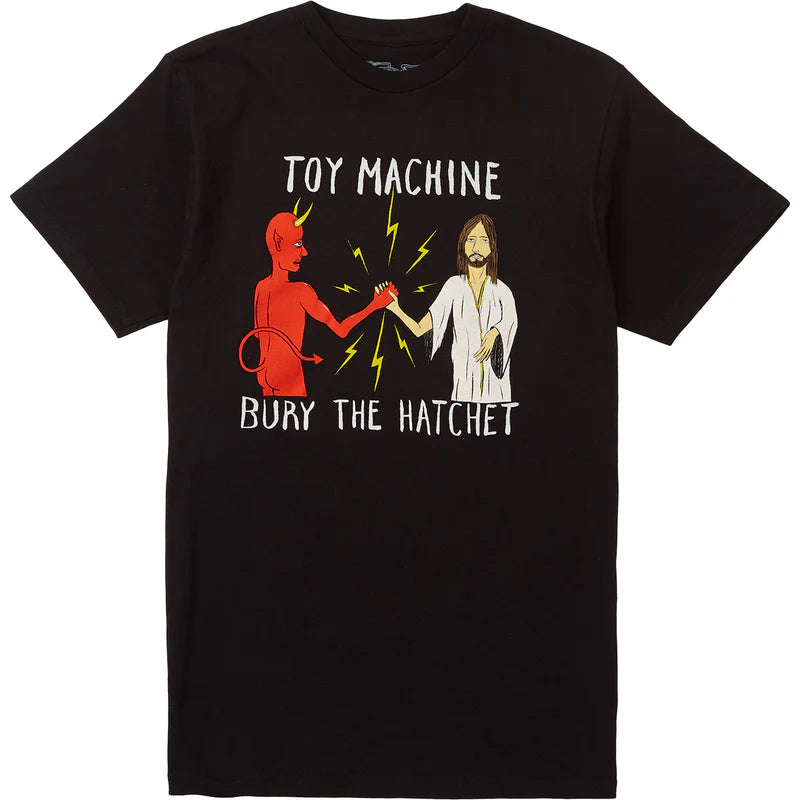 Toy Machine Bury The Hatchet II Tee – T-shirt met Bury The Hatchet II graphic