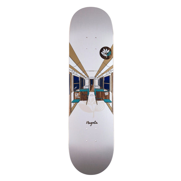 Magenta Skateboards Glen Fox & Ben Gore Board – Metro Series Deck met artistieke graphic van Soy Panday en gratis griptape