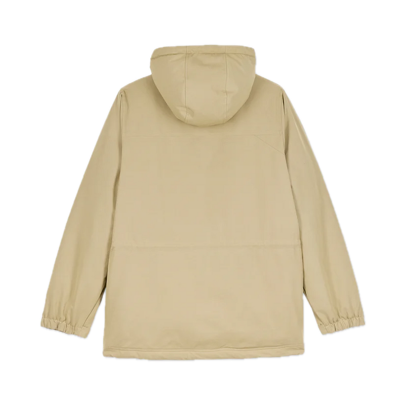 Volcom Starget 5K Parka Khaki – waterdichte parka in khaki met voering, capuchon, meerdere zakken en subtiele Volcom-branding