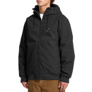 Volcom Hernan 10K Jacket Black Rinsed – waterdicht jack in zwart met voering, capuchon, ritssluiting en subtiele Volcom-branding