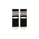 Stance Boyd Quarter Stringgrey – grijze quarter sokken met streeppatroon, medium cushioning en Stance-logo