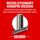 Ace AF1 Inverted Hollow Polished Silver skateboard trucks – lichtgewicht en sterk