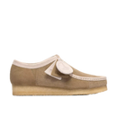 Clarks Originals Wallabee Maple Stripe suède schoen in maple kleur met crêpezool en stripe detail