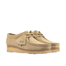 Clarks Originals Wallabee Maple Suede Womens suède schoen in maple kleur met natuurlijke crêpezool