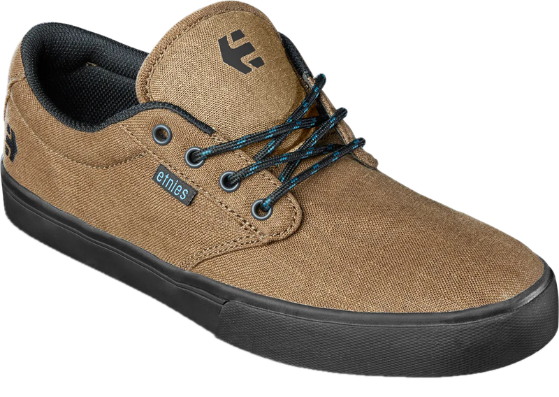 Etnies Jameson 2 Eco Brown Black Gum – eco-vriendelijke low-top skateschoen in bruin/zwart met gumzool