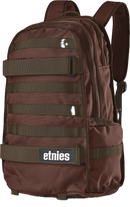 Etnies Marana Backpack Rust – stevige roestbruine rugzak met laptopvak en skate straps