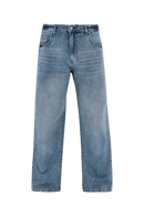 Klassieke denim, moderne fit. De Reell Denim Solid in Vintage Mid Blue is een echte allrounder.