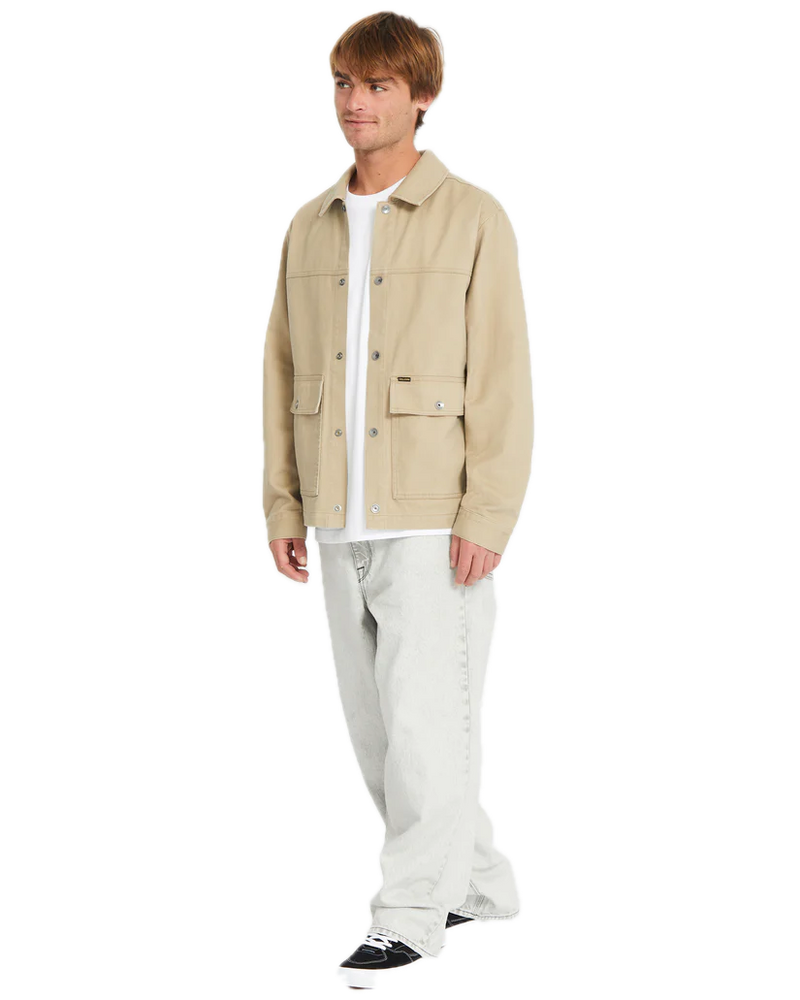 Koop de Volcom Barton Jacket Khaki veilig en snel bij Revert 95 online of kom hem checken in de winkel in Haarlem.