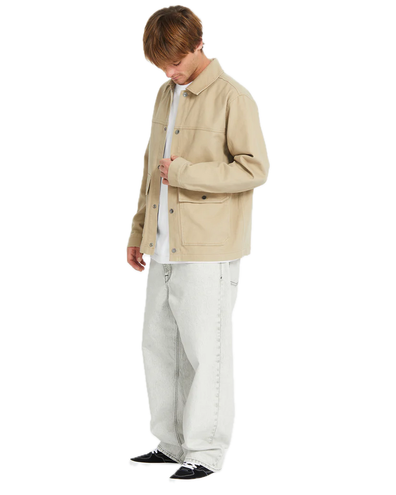 Koop de Volcom Barton Jacket Khaki veilig en snel bij Revert 95 online of kom hem checken in de winkel in Haarlem.