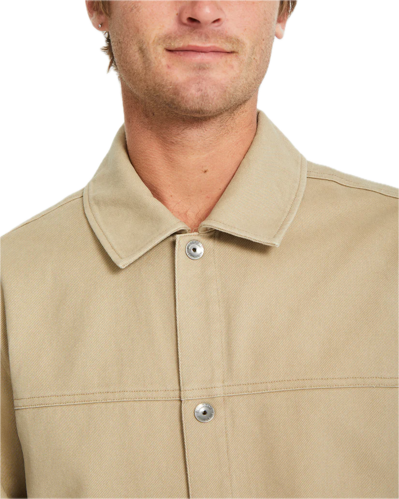 Koop de Volcom Barton Jacket Khaki veilig en snel bij Revert 95 online of kom hem checken in de winkel in Haarlem.