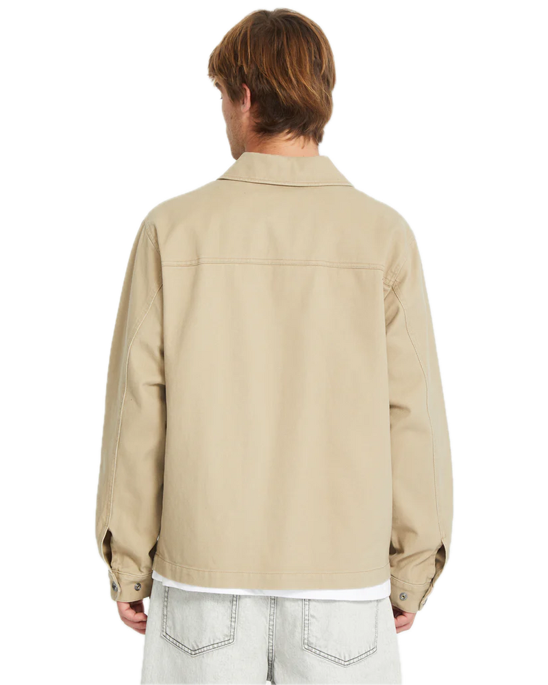 Koop de Volcom Barton Jacket Khaki veilig en snel bij Revert 95 online of kom hem checken in de winkel in Haarlem.