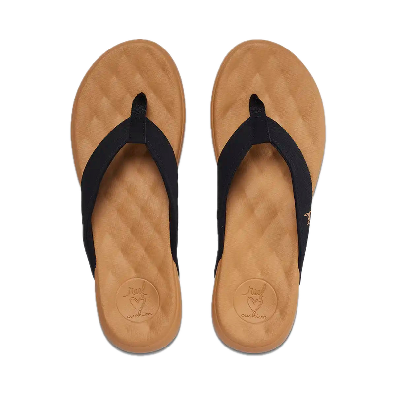 Koop de Reef Cushion Harmony Black Tan Ladies veilig en snel bij Revert 95 online of kom hem checken in de winkel in Haarlem.
