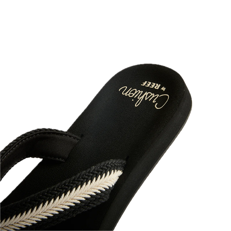 Reef Baja Maria Black Vintage Ladies