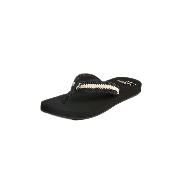 Reef Baja Maria Black Vintage Ladies