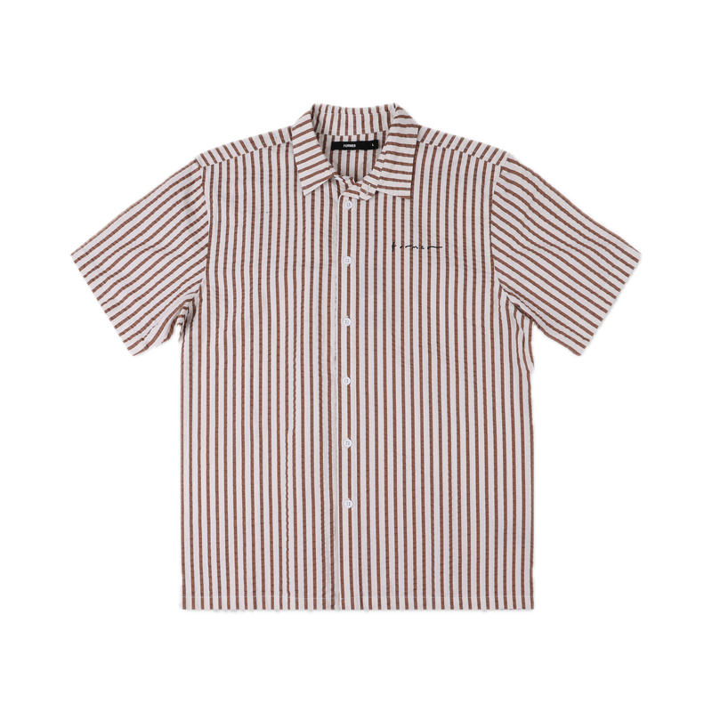 Koop de Former Vivian Seersucker SS Shirt Copper veilig en snel bij Revert 95 online of kom hem checken in de winkel in Haarlem.