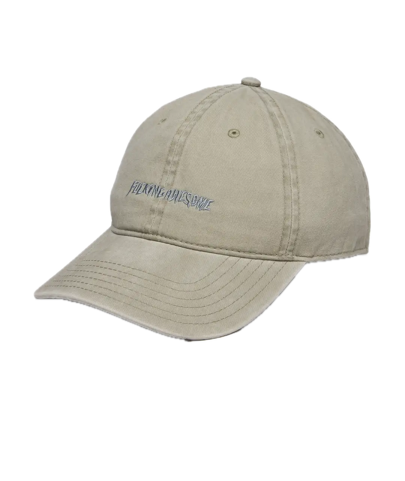 Fucking Awesome Tonal Little Stamp Logo 6 panel Hat