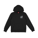 Santa Cruz Youth Imprint Moon Dot Hood Black midweight fleece hoodie met maanprint