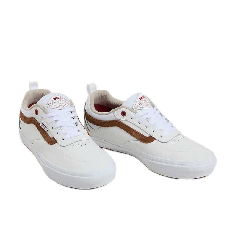 Koop de Vans Skate Kyle Walker Leather White Red en snel bij Revert 95 online of kom hem checken in de winkel in Haarlem.