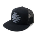 Black Aztec Trucker Cap