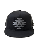 Black Aztec Trucker Cap