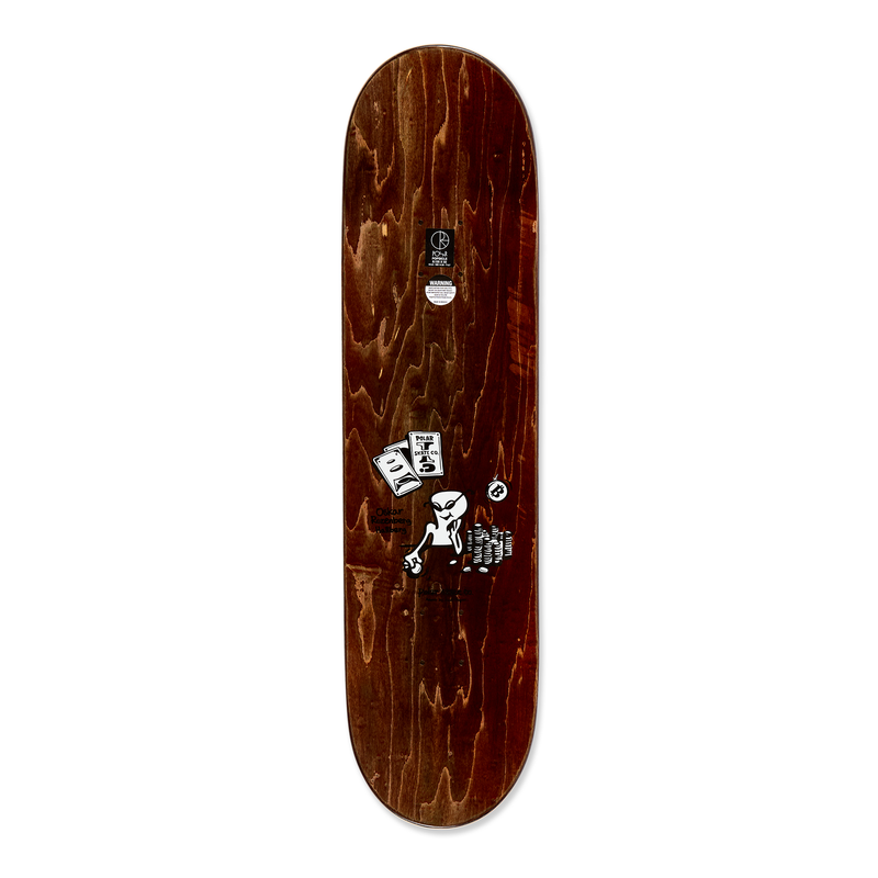 Polar Skate Co Oskar Rozenberg Poker Face Deck
