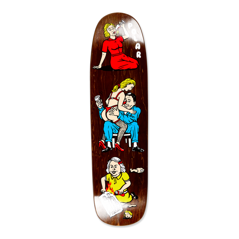 Koop de Polar Skate Co Team Model Family Affair Deck veilig en snel bij Revert 95 online of kom hem checken in de winkel in Haarlem.