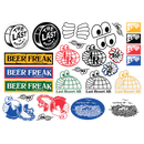 Last Resort Sticker Pack D7 – set met diverse vinyl stickers met originele Last Resort graphics