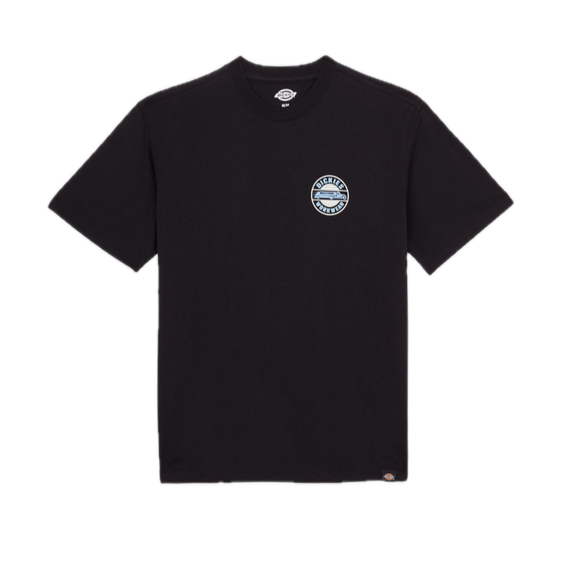 Dickies Circle Tee – basic T-shirt van katoen met regular fit en grote Dickies Circle-logo print op de borst