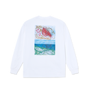 Polar Skate Co LS Tee Dunes – longsleeve van 100% katoen met klein Polar-logo op de borst en grote “Dunes” backprint.