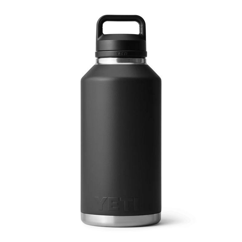 Yeti Rambler 64 Oz Chug Bottle 1,9 L – dubbelwandige roestvrijstalen drinkfles met Chug Cap, 1,9 liter inhoud, geïsoleerd en vaatwasserbestendig