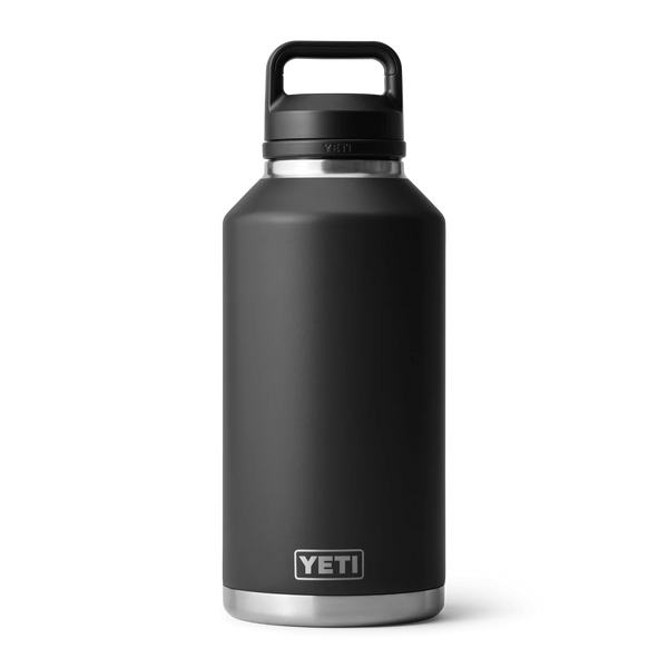 Yeti Rambler 64 Oz Chug Bottle 1,9 L – dubbelwandige roestvrijstalen drinkfles met Chug Cap, 1,9 liter inhoud, geïsoleerd en vaatwasserbestendig