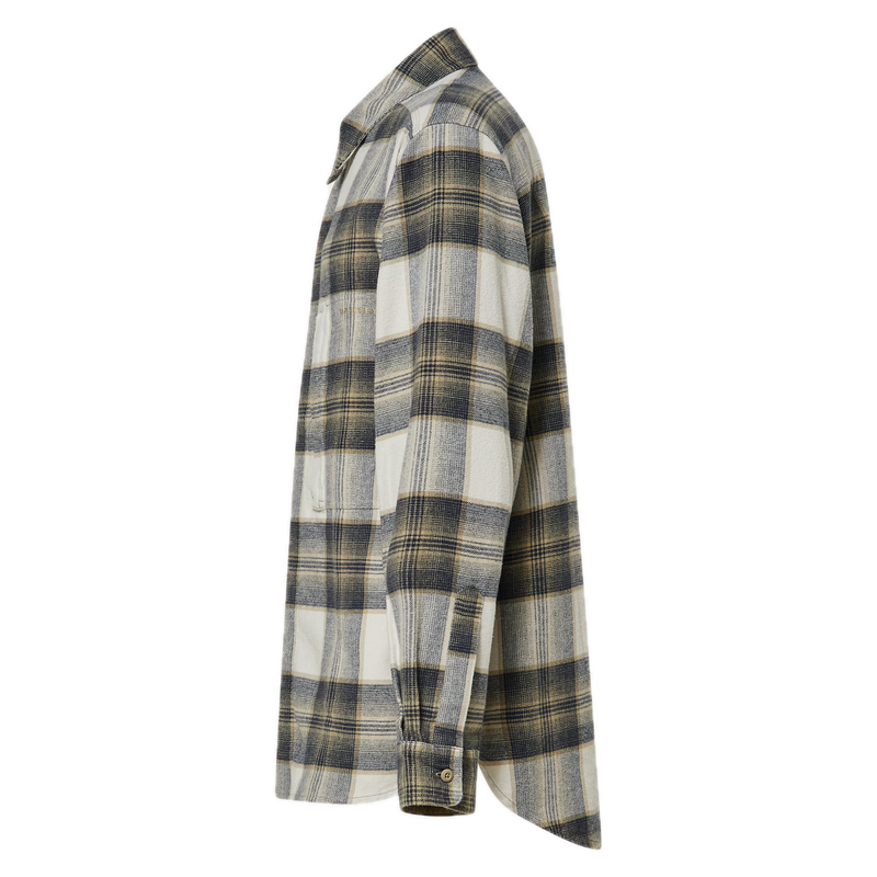 Oakley Plaid LS Shirt – geruit katoenen overhemd met zip pocket en mat geborduurd Oakley Bark-logo