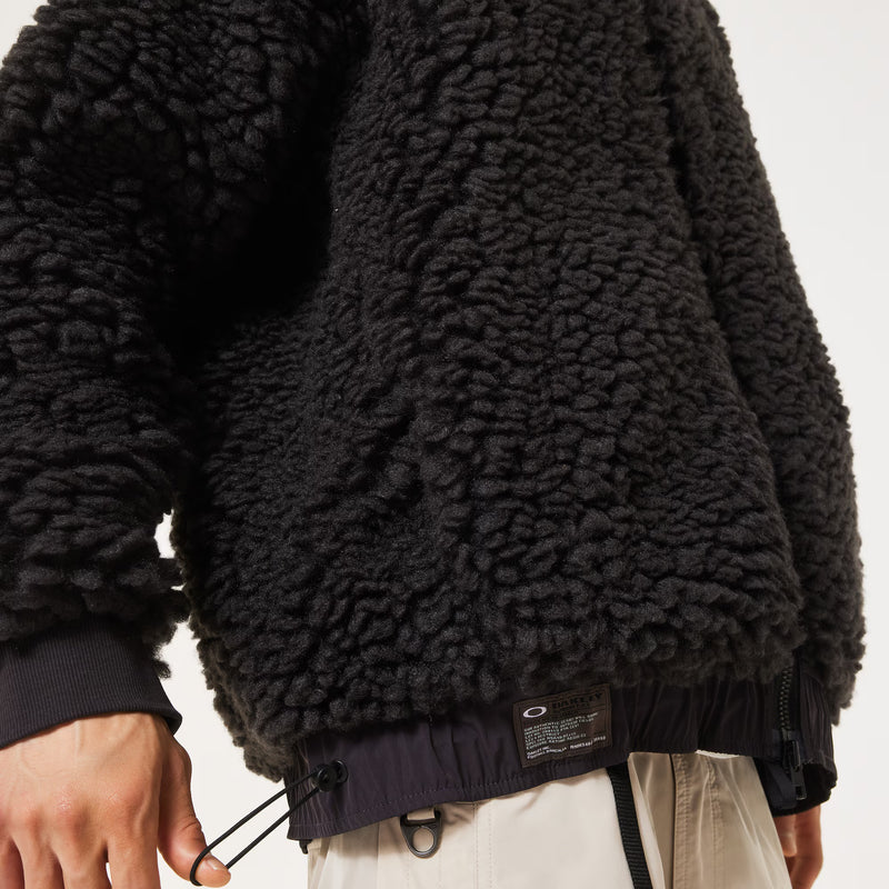 Oakley Field Gear Line Link Boa Jacket – dubbelzijdige fleecejas met capuchon, verstelbaar trekkoord en FGL woven logo