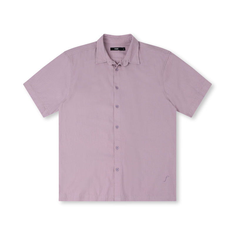 Koop de Former Vivian Herringbone SS Shirt Mauve veilig en snel bij Revert 95 online of kom hem checken in de winkel in Haarlem.