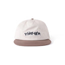 Former Proscription Cap Bone – washed 6-panel cap met Proscription graphic in Bone kleur
