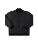 Former AG Denim Varsity Jacket Black