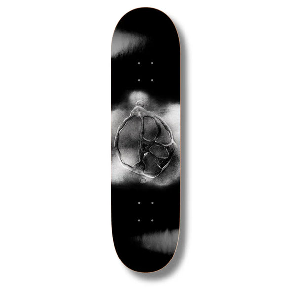 Polar Skate Co Team Stroke Logo Black Deck – skateboard deck met zwart design en Polar Stroke Logo