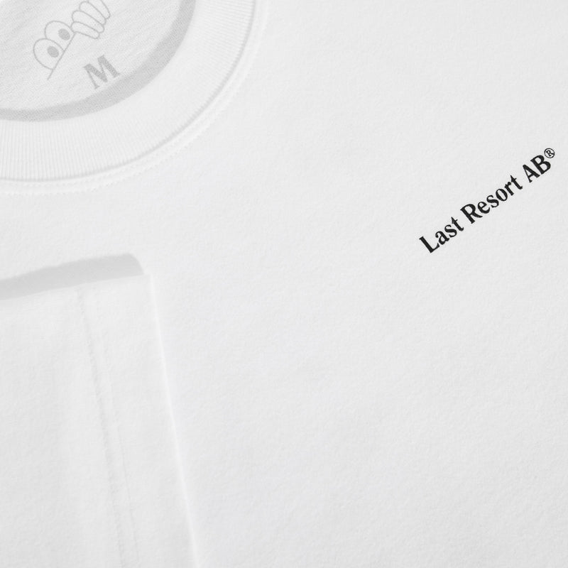 Koop de Last resort Ab Monogram Tee White Black veilig en snel bij Revert 95 online of kom hem checken in de winkel in Haarlem.