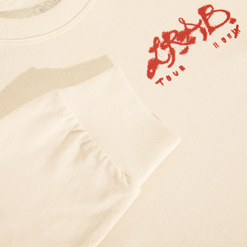 Koop de Last Resort Ab Tour LS Tee Natural White veilig en snel bij Revert 95 online of kom hem checken in de winkel in Haarlem.