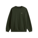 Vans Left Chest II Loose Pullover Dried Kelp – hoodie in warme dried kelp kleur met loose fit en subtiel Vans-logo