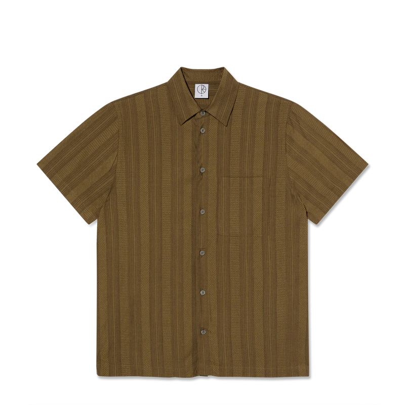 Koop het Polar Skate Co Tim Shirt Golden Brown veilig en snel bij Revert 95 online of kom hem checken in de winkel in Haarlem.